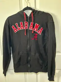 Alabama Crimson Tide Cover One‎ Apparel Hoodie Zip Jacket Women Size S Black