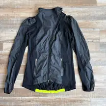 Lululemon Presta Packable Running Cycling Shirt Jacket Size 6