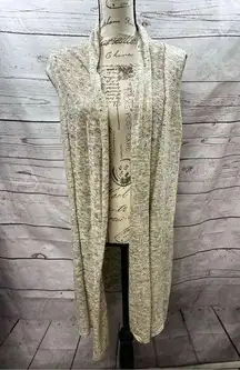 Joseph A tan long sweater vest size medium - Linda