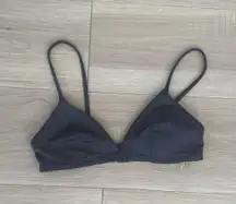 Navy Blue Bikini Top