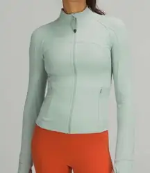 Lululemon Silvered Blue Cropped Define Jacket size 10