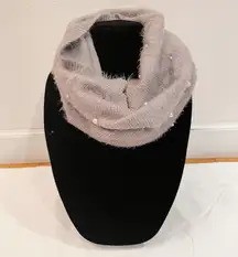 Pearl Embellished Infinity Scarf