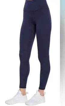 Balance Collection NWT Womens High Rise Leggings Pants Navy 27” Inseam Small