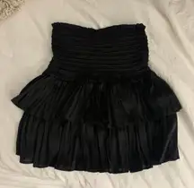 Fit And Flare Black Skirt