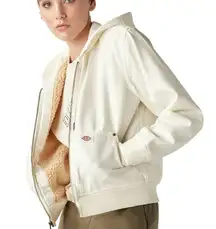 Dickies Women’s Duck Canvas Fleece Lined Jacket size X-Large