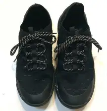 Chaco Women's Scion Knit Hiking Shoe in Black