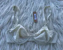 Skims Cotton Jersey T-shirt Bra Bone Size 32D