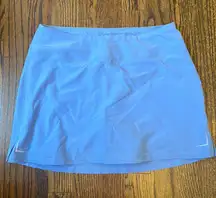 Etonic Tennis Running Exercise Skirt Skort Built In Shorts Periwinkle Blue XS
