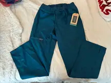 Cherokee Caribbean Blue Scrub Pants