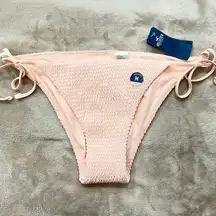 Light Pink Tie Bikini Bottoms