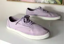 Wild Fable Lavender Purple Canvas Low Top Lace Up Tennis Sneakers Women’s 11 NWT