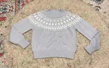 Melrose and market fair aisle sweater medium