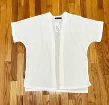 NWT woman’s white cardigan 