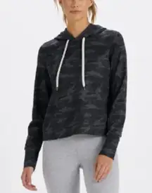 Vuori Halo Essential Camo Black Hoodie Size Small