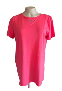 Under Armour Pink Tee Uline Logo