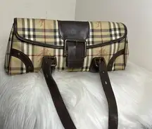 💯Authentic Burberry Haymarket Handbag🍀