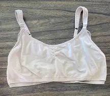 Auden 2-in-1 Nursing and Pumping Bra Beige Women's size XL