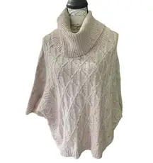 Design History Pink Speckled Turtleneck Sweater Size Large