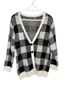 Wild Fable Checkered Sweater / Cardigan