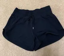 Black Running Shorts