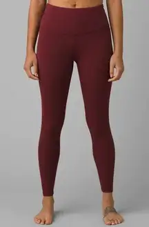 NWT Prana Layna 7/8 Legging | Maroon Red Wine | XS