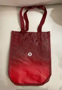Lululemon Small Reusable Red Bag