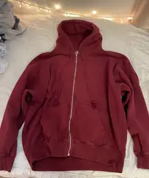 John Galt Burgundy Crewneck