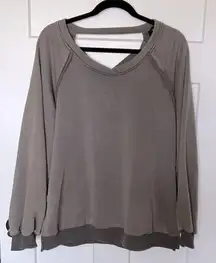 Fairfax Cotton Blend Distressed Pullover