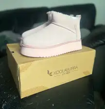 Koolaburra by UGG Pink Ultra Mini Platform