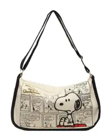 Snoopy Large Capacity Handbag Shoulder Bag Crossbody Bag Adjustable Shoulder Straps