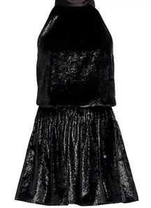 Ramy Brook Revolve  Black Shimmer Dress