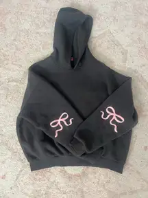 Edikted Bow Hoodie 