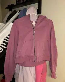 Lululemon Full-Zip Cropped Scuba