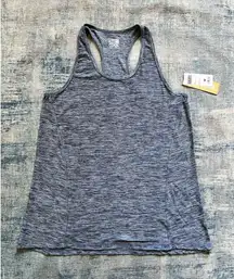 NWT! 32 Degrees Xenon Blue Space Dye Racerback Tank Top Medium Runs Big