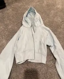 Lululemon Scuba Full-Zip Cropped Hoodie