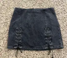 Urban Outfitters Trendy y2k Jean Skirt