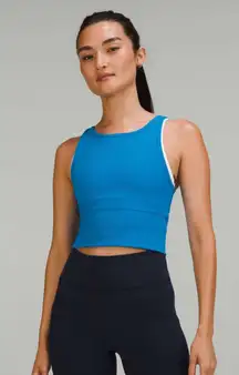 Lululemon Power Pivot Tank Ribbed Poolside