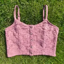 Aéropostale Lace Tank Top