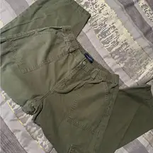 Green cargo pants