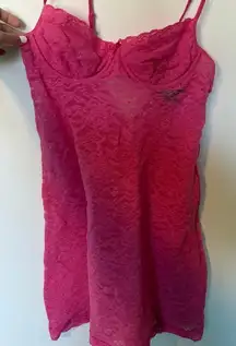 Apt. 9 Vibrant Pink Lace Intimates