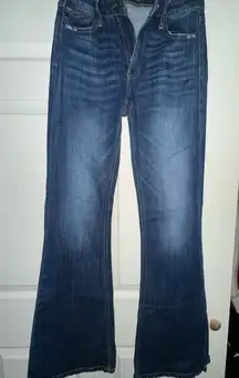 KanCan Dark Blue Flare Jeans