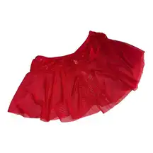 Seduzir lace mini skirt lingerie naughty red mesh sexy sleepwear​