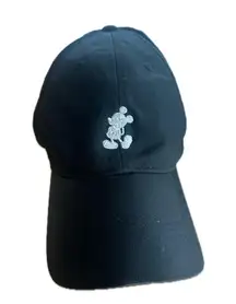 Nike X Mickey Mouse Black Adjustable Hat Cap Baseball Golf Disney Parks Dri Fit