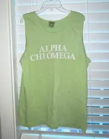 Texas Alpha Chi Omega  Tank Top