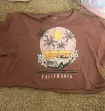 Oversized Cropped T-shirt