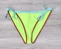 Neon Colorblock Bikini Bottoms