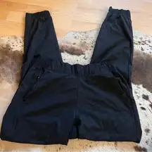 ATHLETA Brooklyn Textured Joggers Zebra Print Size 6‎