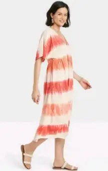 Flutter Sleeve Maxi Dress