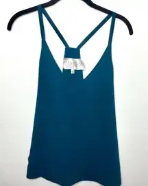 Rory Beca Dede Overlap Cami Blue Green Size Small