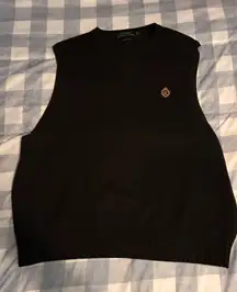 Ralph Lauren black sweater vest 